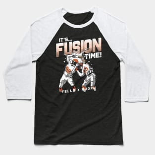 David Njoku & Darren Fells Cleveland Fusion Celebration Baseball T-Shirt